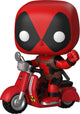 Funko-pop ! Deadpool Deadpool en scooter - figurine de collection #45