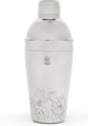 Leopold Vienne - shaker à cocktail 500ml fleurs en acier inoxydable - shake cup - avec gravure laser