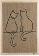 Conçu par lotte poezels - planche à gratter - bois - 50x70x2 cm