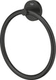 Anneau porte-serviettes Grohe start - noir mat
