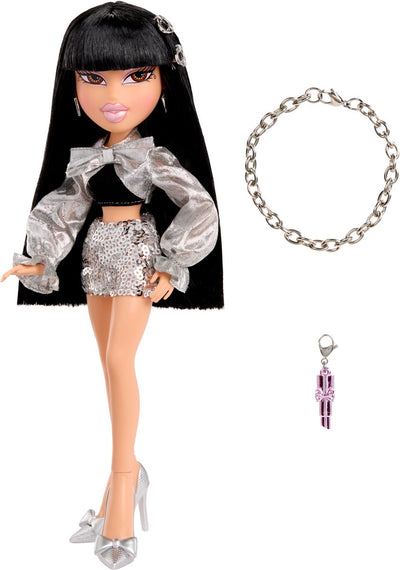 Poupée de mode Bratz charmz à collectionner en jade avec bracelet à breloques