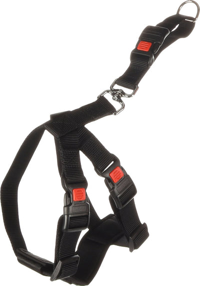 Harnais de voiture pour chien Flamingo taille m - noir 40-60cm
