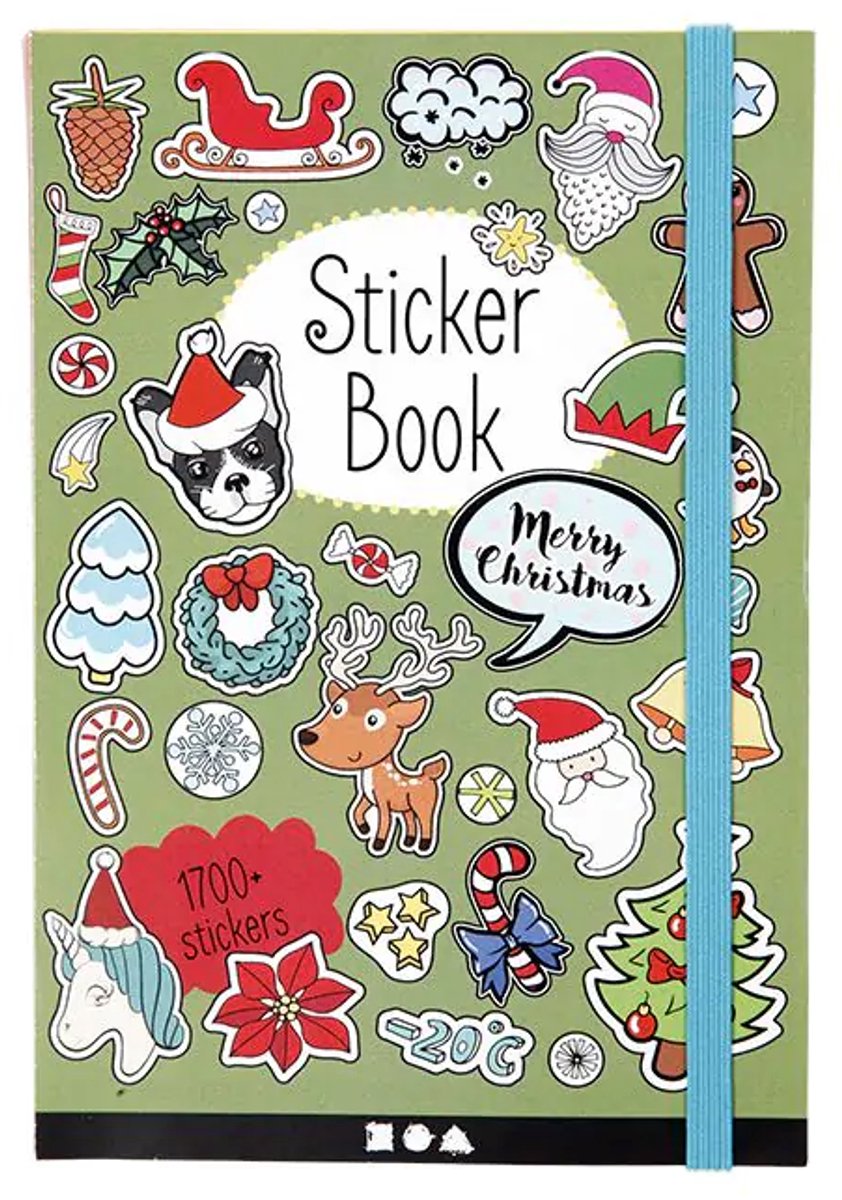 Livre d'autocollants Noël