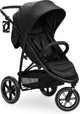 Hauck rapid 3 air - buggy - roue pneumatique - adapté à la ville et à la forêt - noir