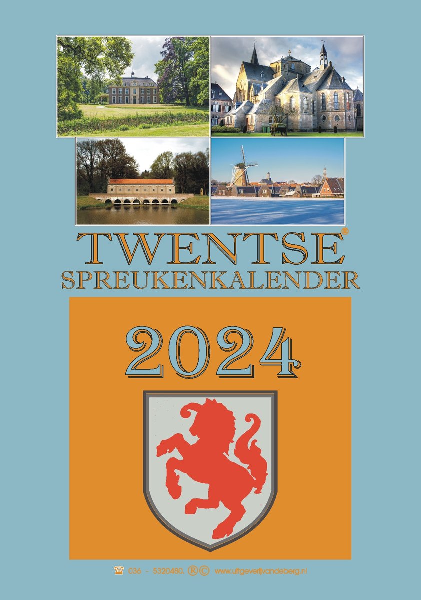 Calendrier de sorts twentse sans marque sans marque 2024