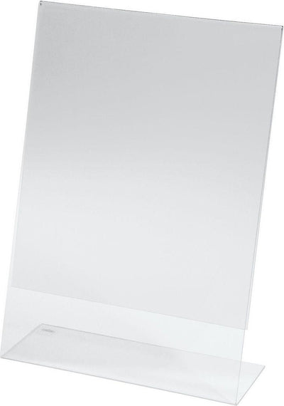 Sigel - support de table - a4 - transparent - incliné - support en L - porte-cartes en acrylique - si-ta210