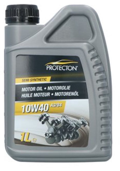 Huile moteur Protecton 10w-40 a3 b4 - semi-synthétique - économie de carburant - pour moteurs essence, GPL et diesel - forte résistance à l'oxydation - film lubrifiant sûr à haute température - 1 litre
