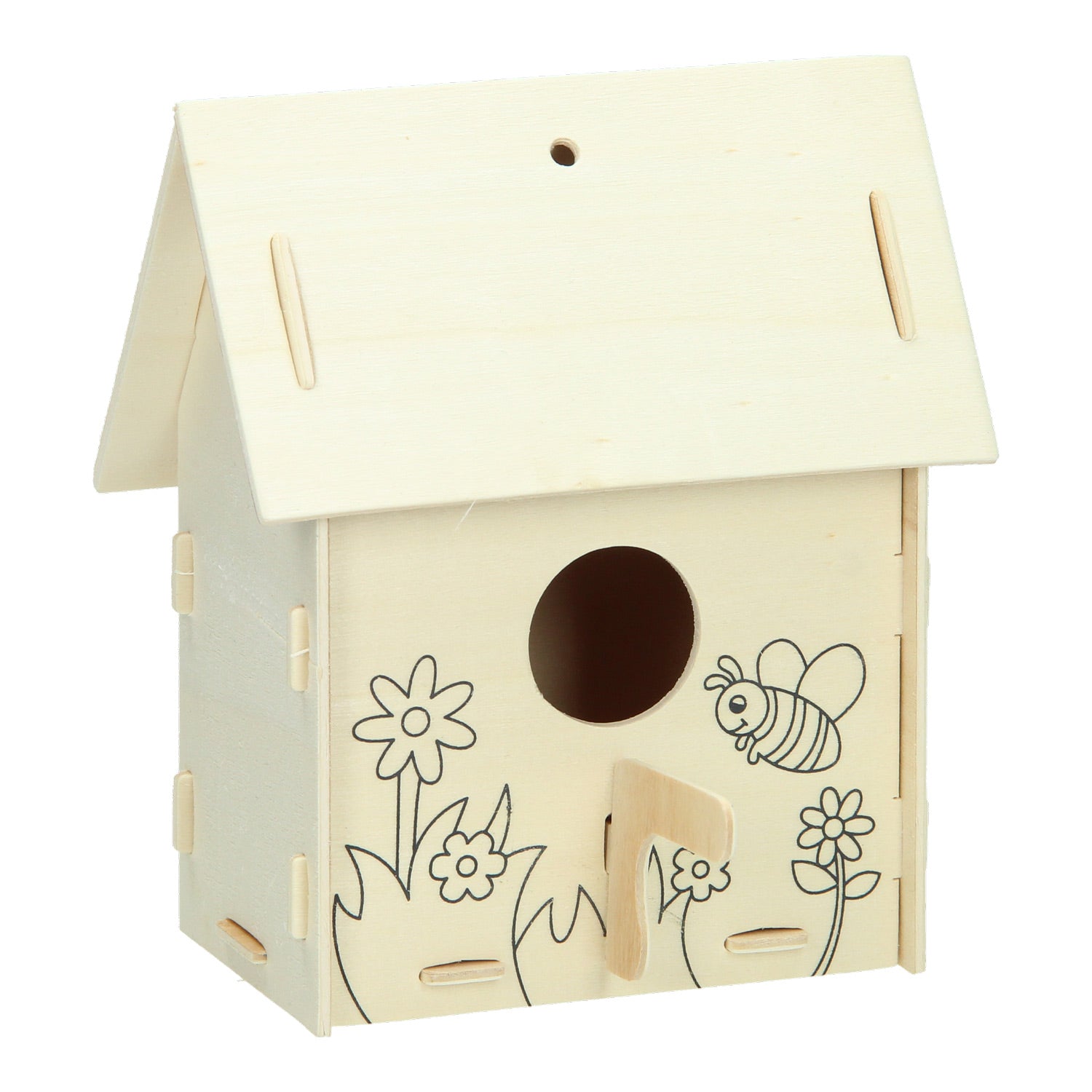 Faites votre propre oiseau en bois, variation a
