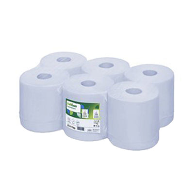 Satino cf1 midi rouleau de nettoyage bleu 2 couches (6x 150 mètres)