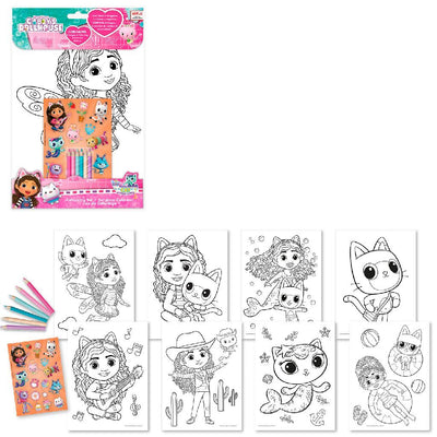 Maison de poupée de Gabby Ensemble de coloriage pour maison de poupée de Gabby #039;