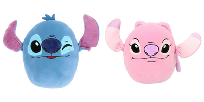 Stitch Angel Stitch Squishys Peluche 22 cm 2 Asst | 3 pièces