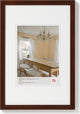 Poivrons Walther - cadre en bois - format photo 20x30 cm - noix