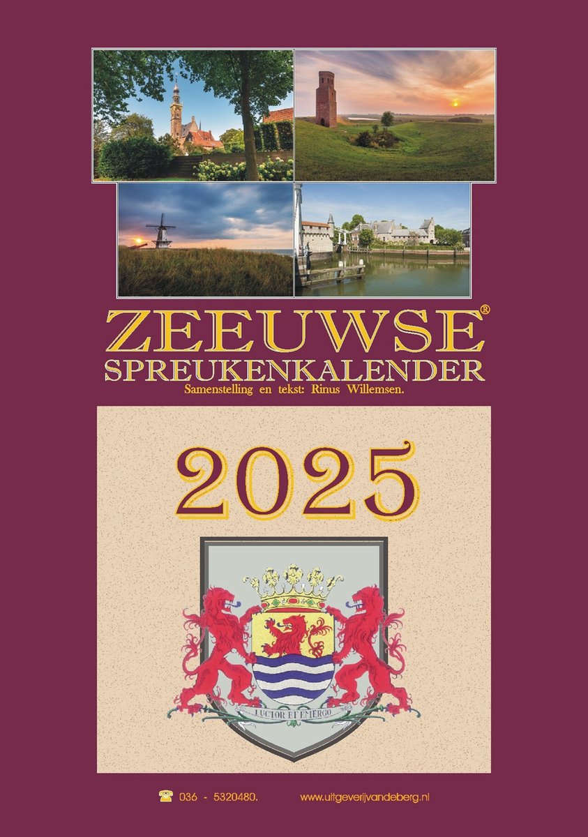 Calendrier des sorts Zélande sans marque sans marque 2025