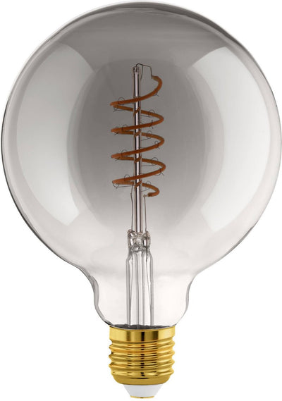 Lampe LED Eglo - E27 - ø 12,5 cm - G125 - fumée - 2000k - dimmable