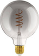 Lampe LED Eglo - E27 - ø 12,5 cm - G125 - fumée - 2000k - dimmable