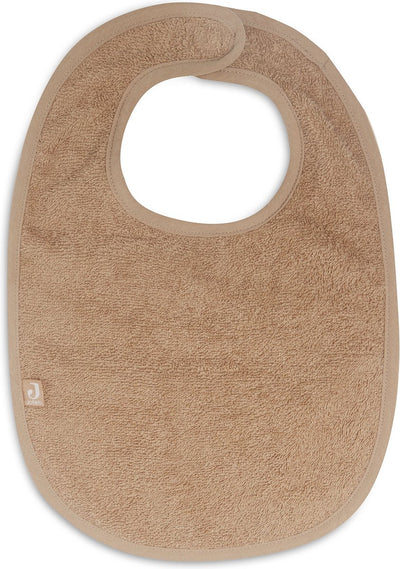 Jollein - bavoir en tissu éponge (biscuit) - coton - bavoirs bébé - 40 cm
