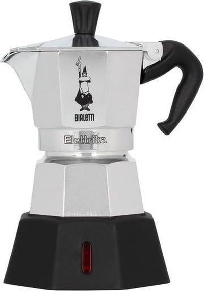 Bialetti moka électrique 2 tasses – percolateur électrique – 230v – aluminium – cafetière italienne