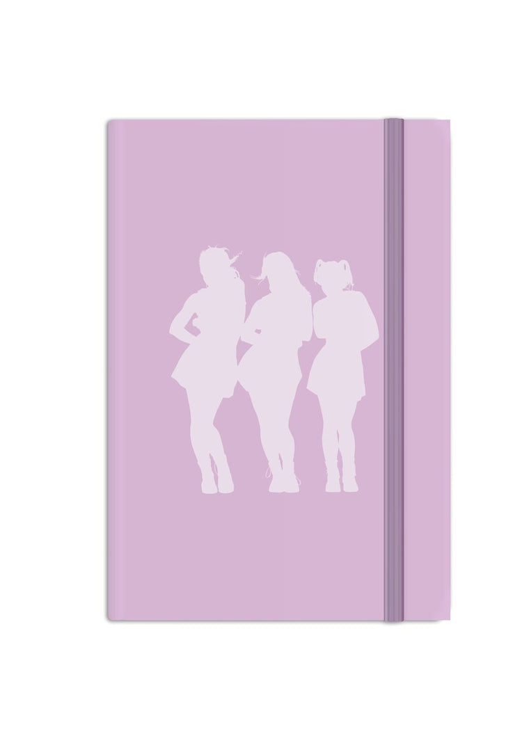 K3 originaux - carnet - couverture rigide avec élastique - 14 x 21 cm - papier ligné