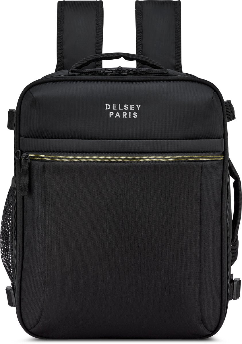 Sac à dos sous siège Delsey brochant 3 40 cm – 24l – 0,6 kg – polyester recyclé – compartiment ordinateur 16” – pochette intelligente – noir