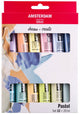 Amsterdam tous les acryliques amsterdam • ensemble de pastels de peinture acrylique série standard 12x20ml