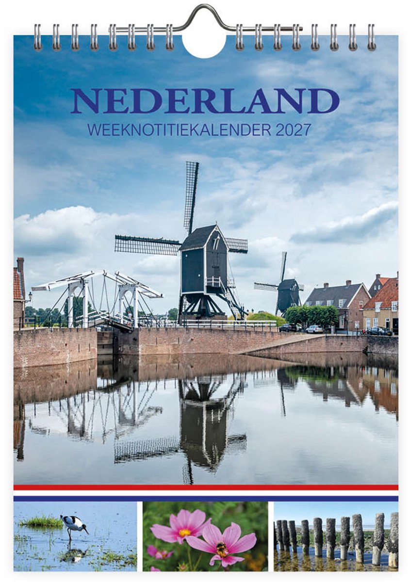 Calendrier hebdomadaire Comello Pays-Bas 2027