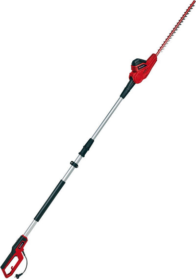 Taille-haie électrique télescopique Einhell GC-HH 5056 - 500 W - longueur de coupe 47 cm - extensible 170-250 cm - espacement des dents 20 mm - poignée principale rotative
