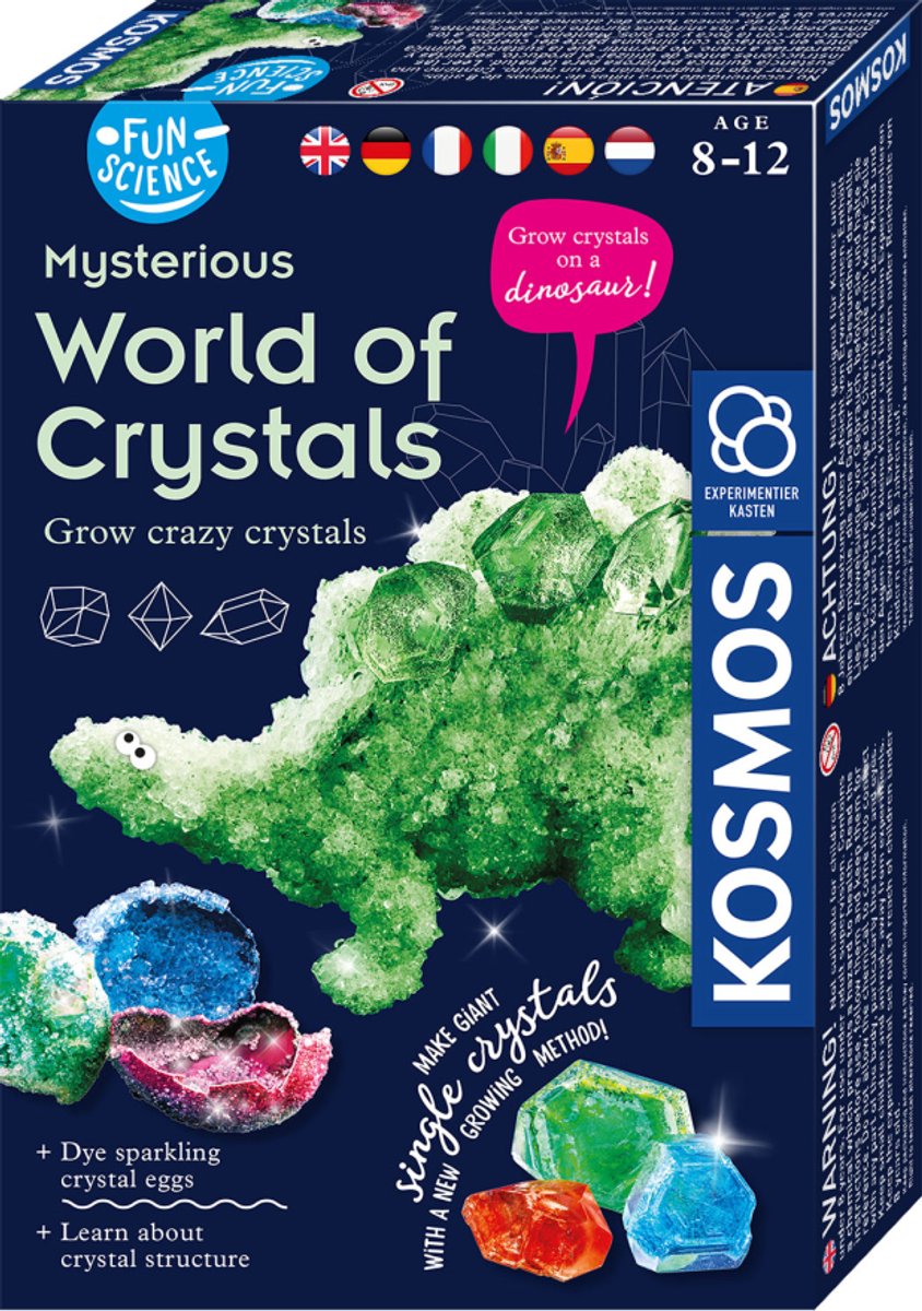 Ensemble d'expérience Cosmos World of Crystal