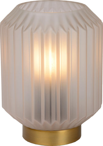 Lucide sueno - lampe de table - ø 13 cm - 1xe14 - blanc