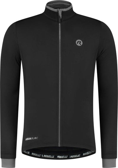 Rogelli chemise de cyclisme essentielle - manches longues - homme - noir - taille xl