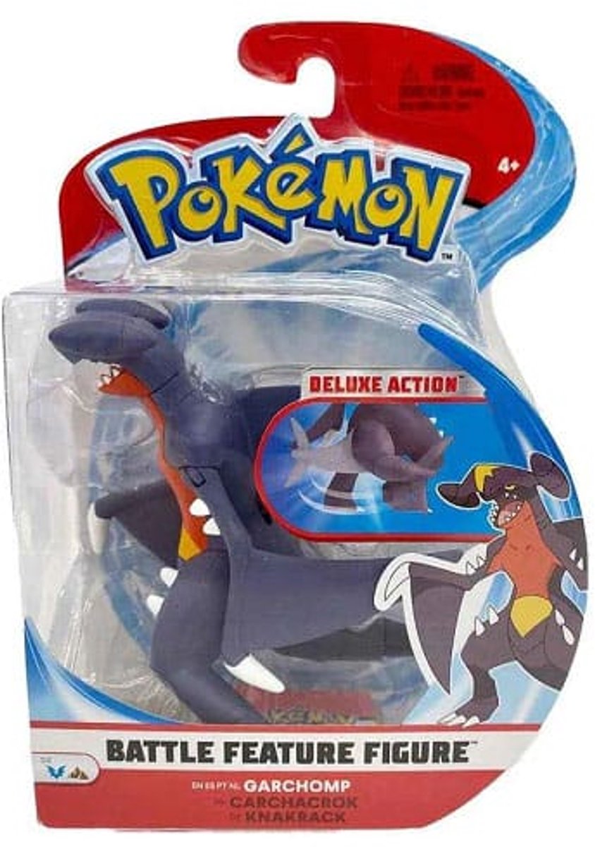 Jazwares Pokémon Battle Feature Figure Garchomp figurine articulée 11 cm