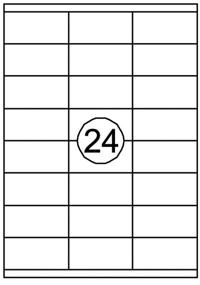 Étiquettes pour imprimante Quantore sans marque sans marque 70 mm x 35 mm