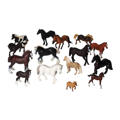 Forfait scolaire chevaux et poulains Mojo, 15 pcs.