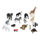 Paquet scolaire d'animaux sauvages Mojo, 15 pcs.