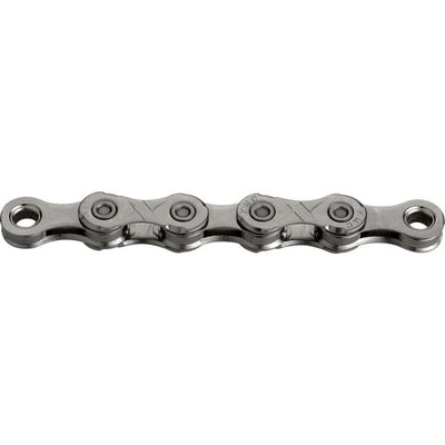 Chaîne de vélo KMC X10, 1 2x11 128, 114 maillons, grise