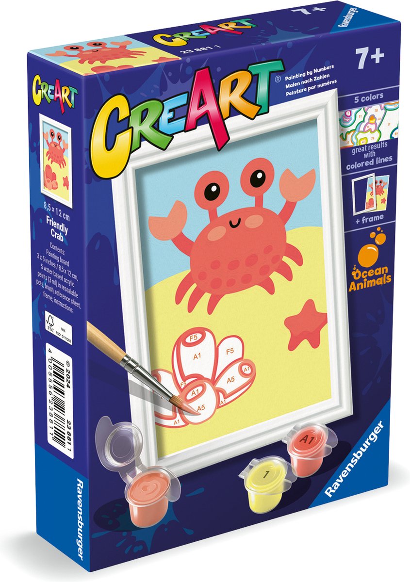 Ravensburger Creart Painting sur Song Trendy Crab