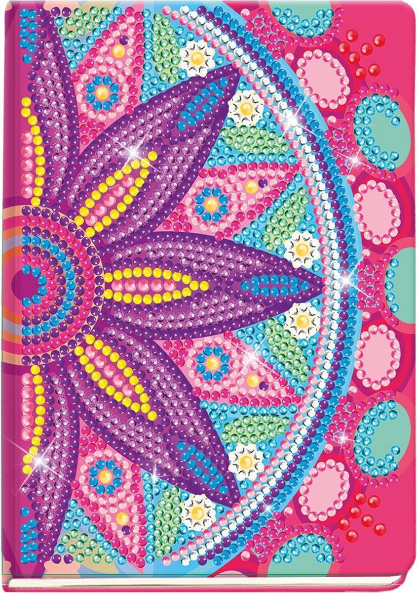 TOTUM DIAMANT PEINTURE JOURNAL MANDALA ROSE