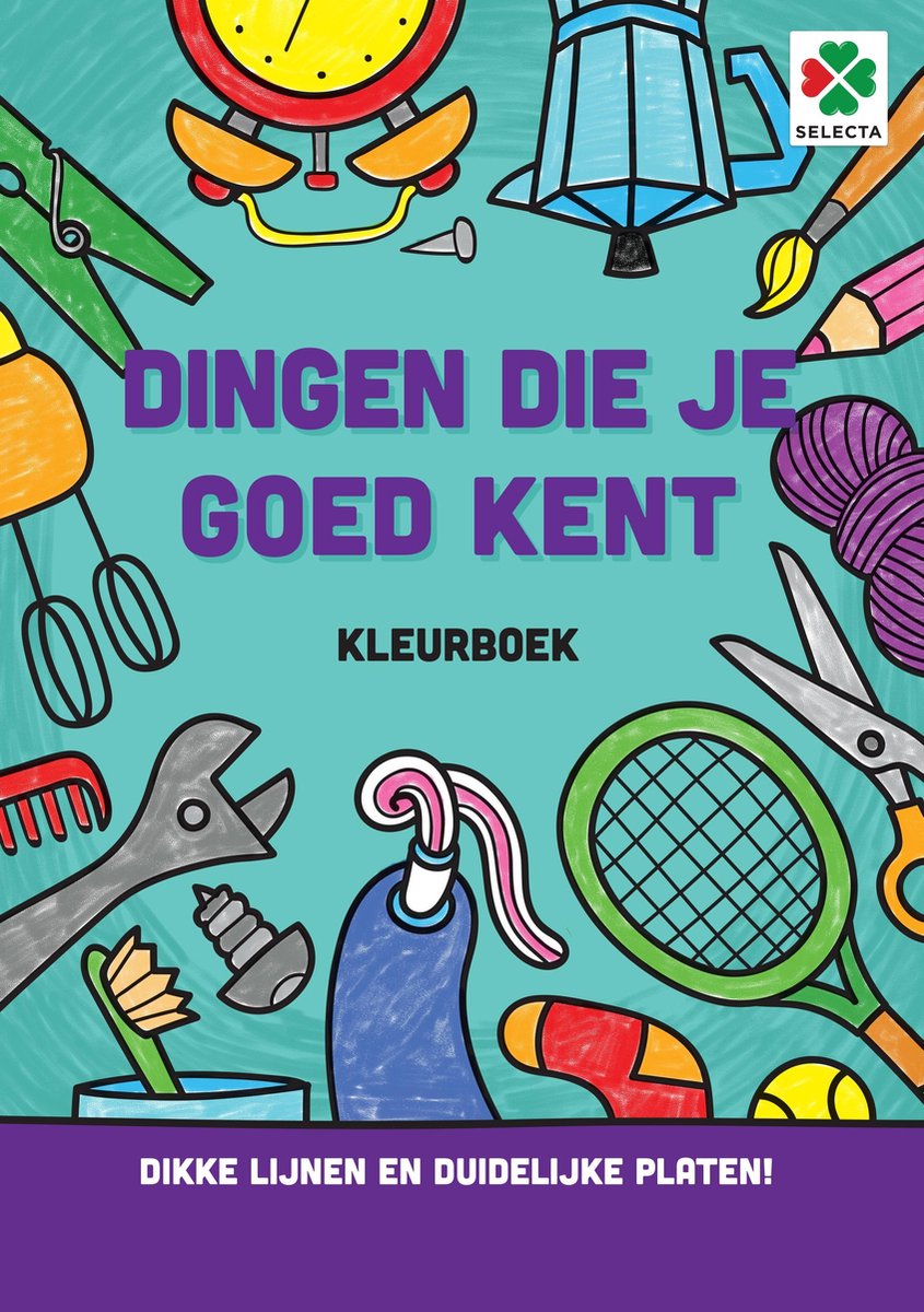 SELECTA Things You Know Beld Coloring Book