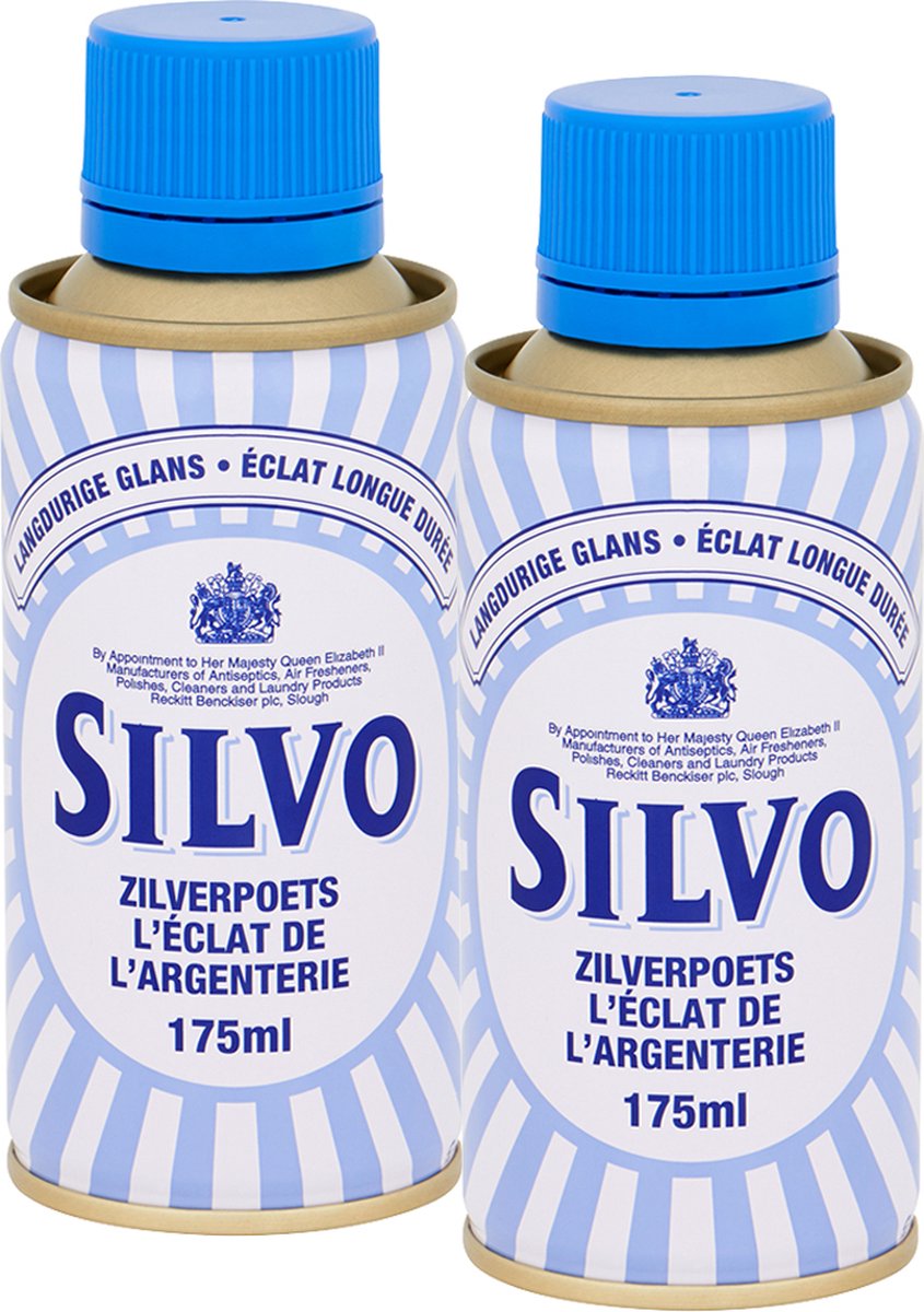 Vernis à argent Silvo 2 x 175 ml - pack économique