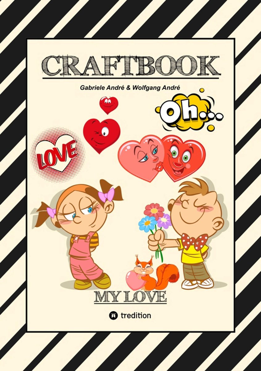Craftbook - c'est tout ! 34 - craftbook - valentinstag - herzen - liebe motif - lovebox - ratsel - amor - überraschung - bastelideen - tierliebe