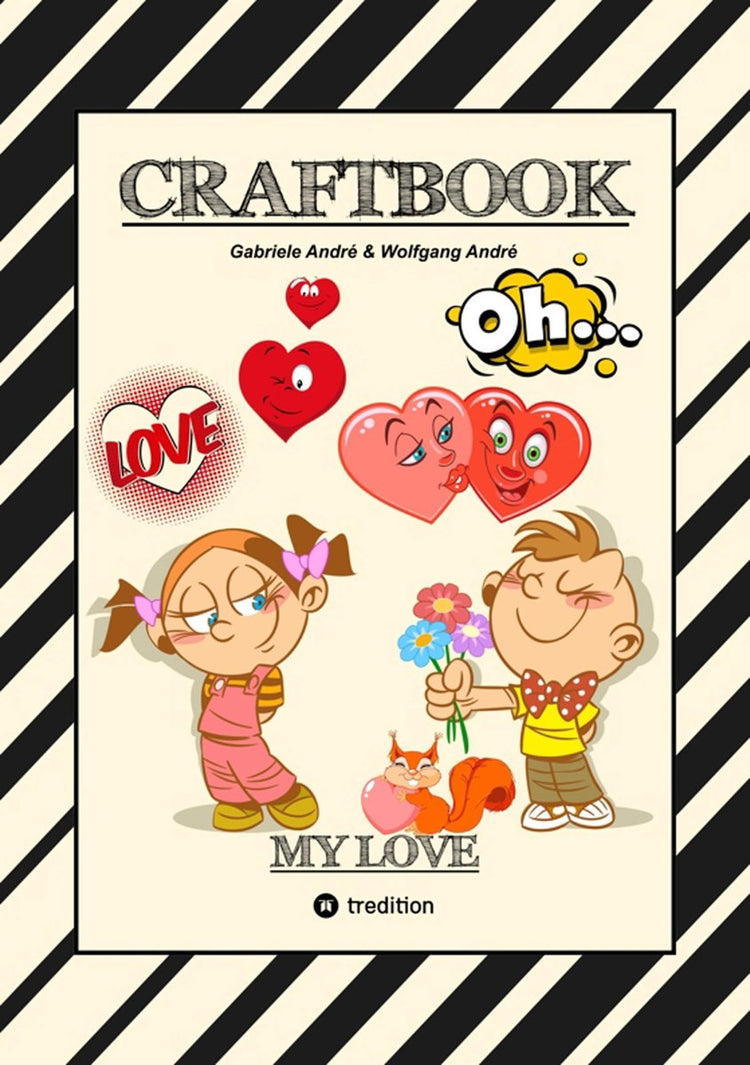 Craftbook - c'est tout ! 34 - craftbook - valentinstag - herzen - liebe motif - lovebox - ratsel - amor - überraschung - bastelideen - tierliebe