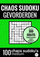 Choas sudoku sudoku moyen : chaos sudoku - non. 5 - livre de puzzles avec 100 puzzles moyens pour adultes et personnes âgées