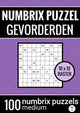 Livre de puzzles sans marque sans marque avec 100 puzzles Numbrix pour étudiants avancés - no. 11 - puzzle numbrix moyen