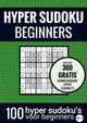 Hyper sudoku sudoku facile : - non. 14 - livre de puzzles avec 100 puzzles faciles pour adultes et personnes âgées