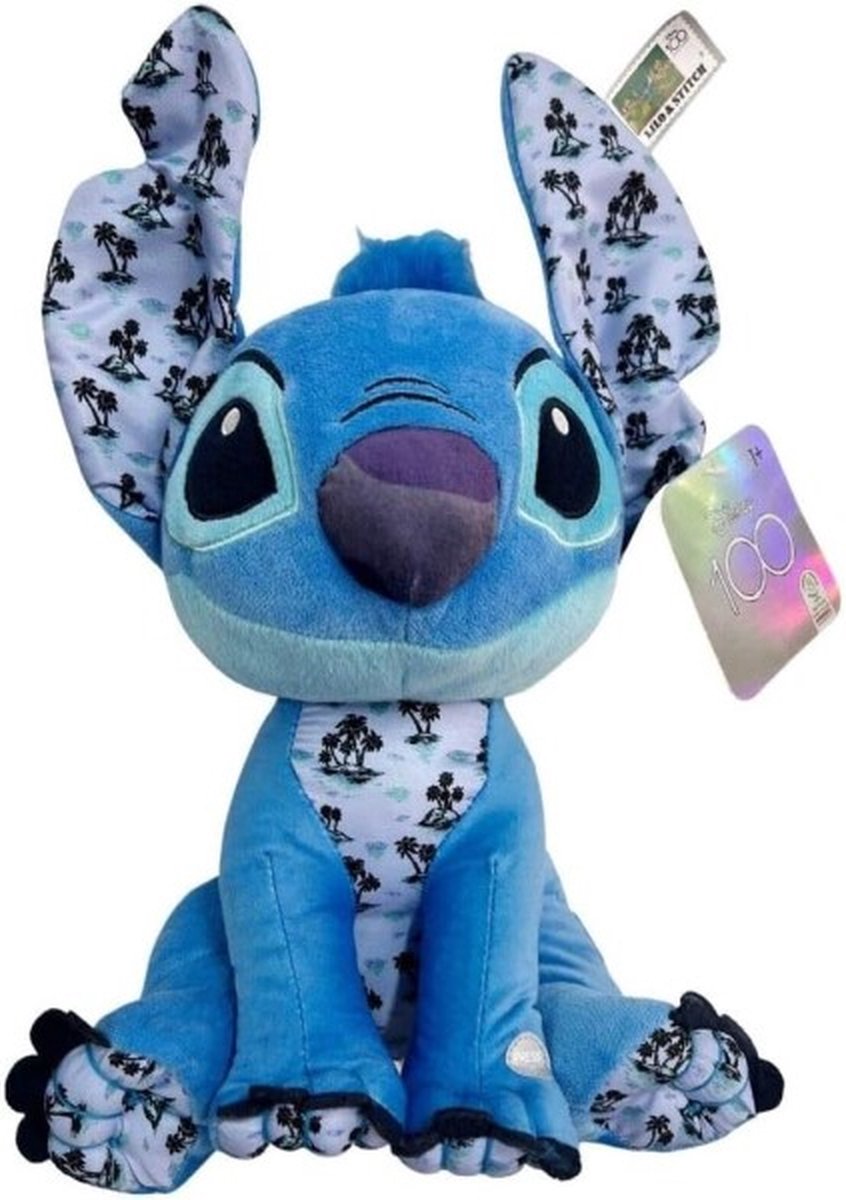 Peluche Stitch Disney 100e anniversaire avec son 30cm