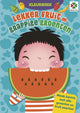 Livre à colorier Fruits savoureux et légumes drôles