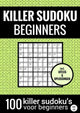 Tueur de sudoku sans marque sans marque - facile - non. 23 - livre de puzzles avec 100 puzzles faciles pour adultes et personnes âgées