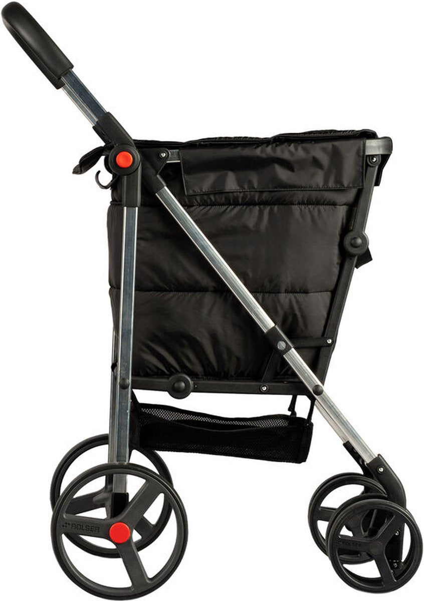 Rolser panier pour chariot de courses polar 4b - noir