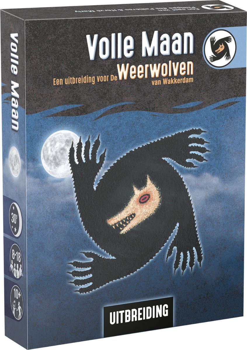 Studio de jeu de société Zygomatic les loups-garous de wokedam pleine lune - extension - jeu de cartes