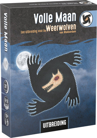 Studio de jeu de société Zygomatic les loups-garous de wokedam pleine lune - extension - jeu de cartes