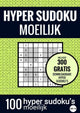 Hyper sudoku sudoku difficile : - non. 18 - livre de puzzles avec 100 puzzles difficiles pour adultes et personnes âgées